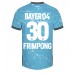 Maillot de foot Bayer Leverkusen Jeremie Frimpong #30 Troisième vêtements 2023-24 Manches Courtes